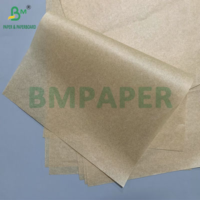 30 gm 40 gm Carta di pergamena da forno marrone a doppio lato, rotolo Jumbo in silicone