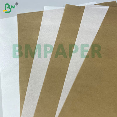 60 GSM Dimensioni personalizzate doppio lato carta rivestita in silicone fogli di carta pasticceria carta da forno