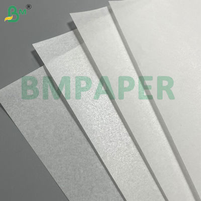60 GSM Dimensioni personalizzate doppio lato carta rivestita in silicone fogli di carta pasticceria carta da forno