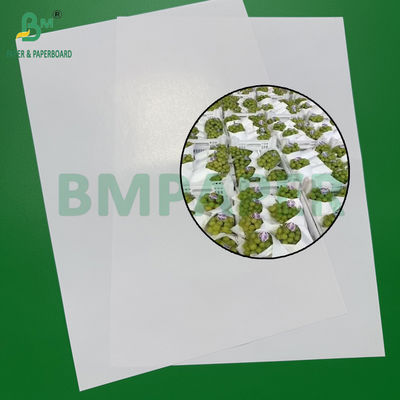 40 - 90gm Carta di imballaggio per frutta bianca per uva per verdura Imballaggio impermeabile
