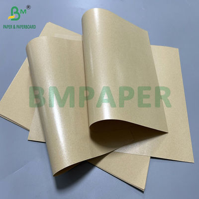 50 grammi e 60 grammi di carta kraft marrone rivestita in PE greaseproof per sacchetti alimentari larghezza 70 cm