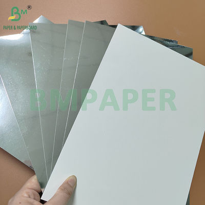 400gm 425gm Silver Mirror Cardstock Shimmer Carta metallica per scatola di imballaggio