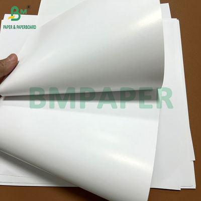 8.5 x 17 pollici 70 grammi 80 grammi Offset stampa carta da un lato rivestita di arte per brochure