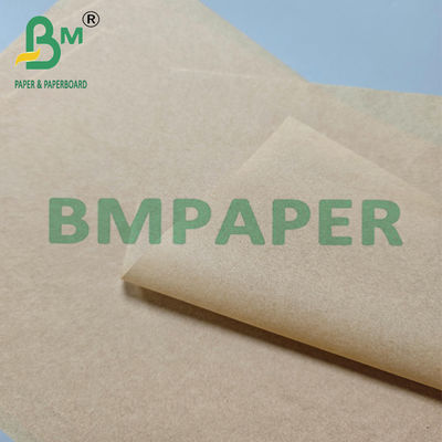 30 gm 35 gm Carta per hamburger non sbiancata compostabile per imballaggi alimentari a base di olio