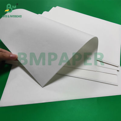 Carta kraft bianca vergine da 80 grammi per sacchetti di caramelle da 105 cm Eco-friendly riciclabile