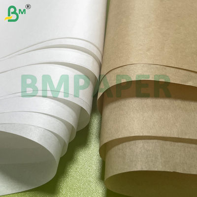 50 gm 60 gm Carta greaseproof resistente al calore per imballaggi alimentari grassi Marrone e bianco Kit3 Kit5 Kit7 resistente all'umidità riciclabile