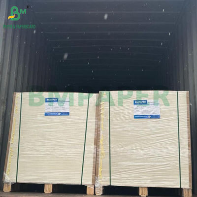 320 gm 0,48 mm Cartone bianco a bolle per la stampa di dentifricio Cartoni di imballaggio 70 x 100 cm
