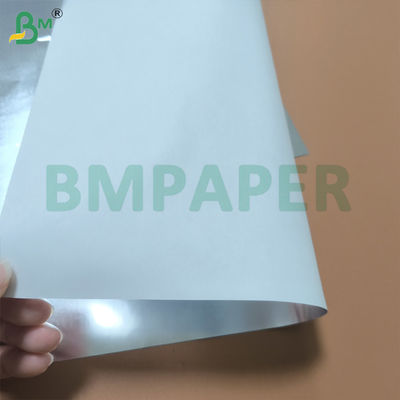 Carta di cartone d'argento 700 x 1000 mm 350 gm PET Carta di foglio di alluminio