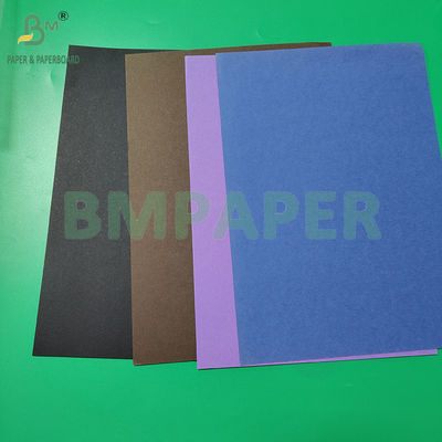 80gm 120gm Carta colorata senza rivestimento di legno per origami artistici e appunti adesivi