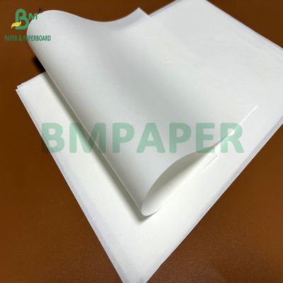 35 grammi 40 grammi Carta antigrassi di colore bianco per avvolgere fast food 20 x 26 cm