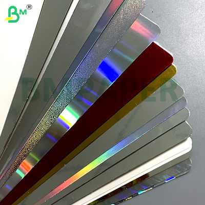 Cartoncino metallizzato lucido 240 g/m² 250 g/m² con resistenza alla piegatura, oro/argento metallizzato per scatole regalo colorate e imballaggi di lusso