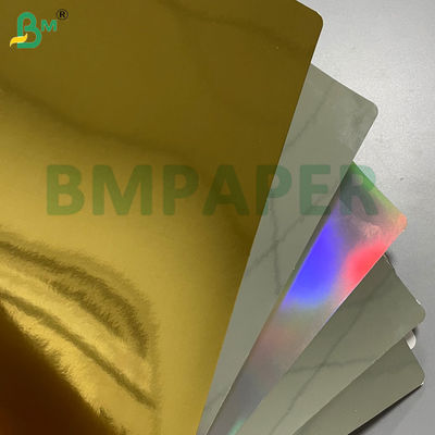 Cartoncino metallizzato lucido 240 g/m² 250 g/m² con resistenza alla piegatura, oro/argento metallizzato per scatole regalo colorate e imballaggi di lusso