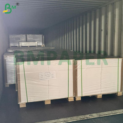 250 gm 300 gm rivestito da 1 lato cartone bianco a bolle FBB per imballaggio della batteria 61x86cm