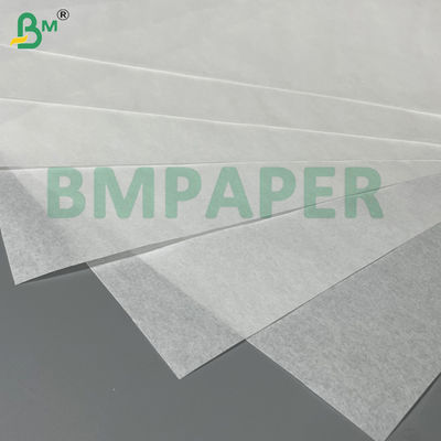 Carta di protezione in glassine bianca da 28 gsm ad alta traslucenza e senza lanugine per guarnizioni industriali e protezione elettronica