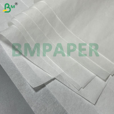 Carta intercalare ad alta flessibilità bianca 28 g/m² per rilascio in acciaio inossidabile per film di costruzione