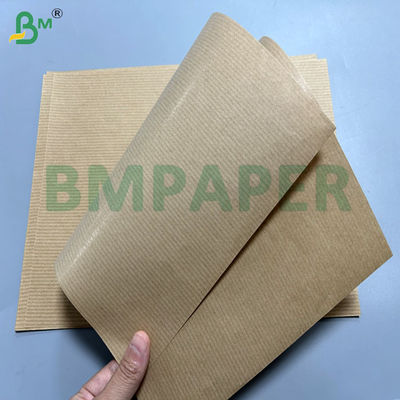 60 g 70 g Rulli di carta kraft riciclata a costole di fibre lunghe per sacchetti alimentari 70 cm 80 cm