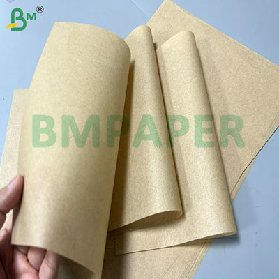 Carta per sandwich marrone antigrasso da 30 gsm 35 gsm per avvolgere alimenti 18x18"
