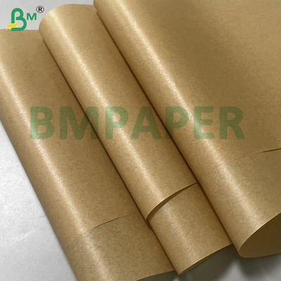 40g Bianco Marrone Kraft Silicone Rivestito Sicurezza Alimentare Silicone Carta da Forno Per Involucri da Forno