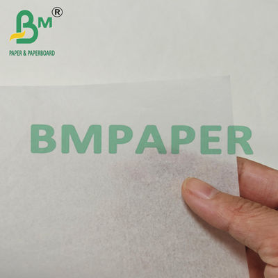 Carta antigrassi compostabile sbiancata di grado 7 per imballaggi di fast food