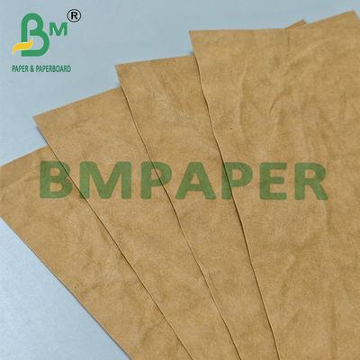 Rotolo di carta kraft riciclata con texture naturale per confezioni regalo