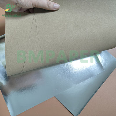 Carta da imballaggio per alimenti argento e marrone ad alta tenuta da 70 g/m² per sacchetti di dessert
