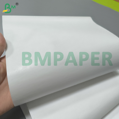 Rotolo di carta base bianca resistente con rivestimento termico su un lato 70 gsm