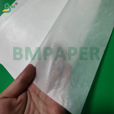 Carta per avvolgere per alimenti patinata con cera da 30 g/m² 32 g/m² per hamburger 14'' x 18''