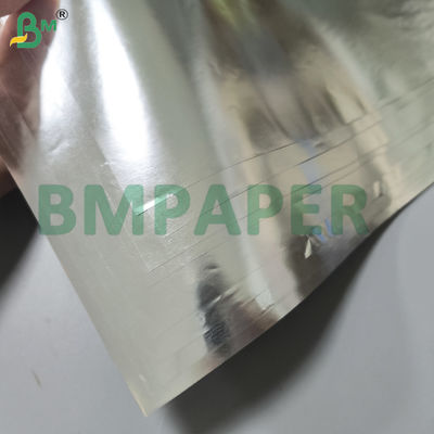 Carta per etichette bianca e metallizzata resistente all'umidità per bevande in bottiglia