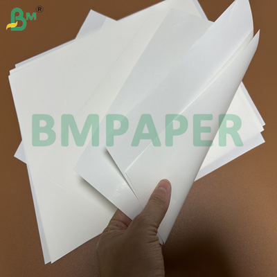 Larghezza 61cm Carta ad alta resistenza all'umido 68gsm 70gsm per etichette bottiglie per bevande