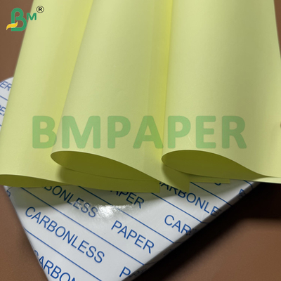 60gsm 65gsm Carbonless Copy Paper 8.5 X 11inch CFB CF Canary Color CCP Paper