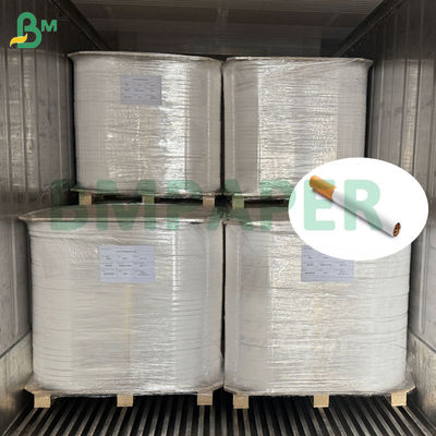 Carta da sigaretta bianca 25g 26g, dimensioni 26,5mm 27mm di larghezza