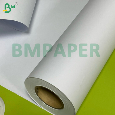 Carta per plotter CAD bianca non patinata da 80 g/m², 610*50 m, buon assorbimento dell'inchiostro