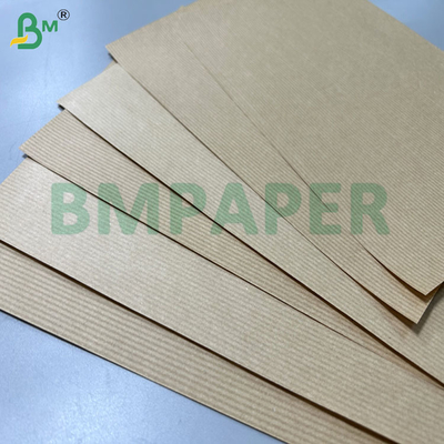 50g 60g 1 Lato Carta Kraft Marrone MG Goffrata per Confezioni Alimentari 60cm di Larghezza