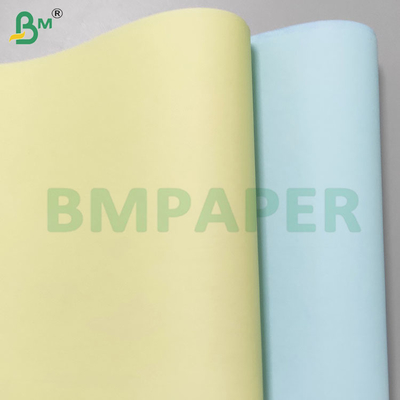 Rotoli di carta copia senza carbonio da 75 g/m² con immagini nere/blu per ricevute