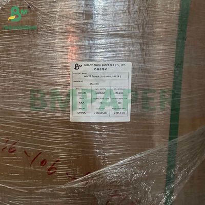 Superficie liscia 60gr 65gr 70gr BPA libero Carta sensibile al calore Rollo termico