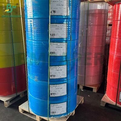 60gr CB White 53gr CFB Yellow 57gr CF Pink NCR Paper In Roll 9.5inch