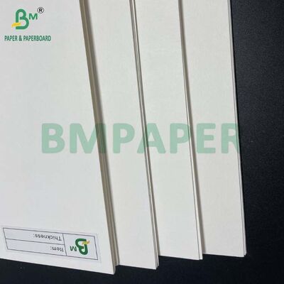 390GSM 0,7MM Carta assorbente bianca Tavolo di tappeto birra per copertine per bevande