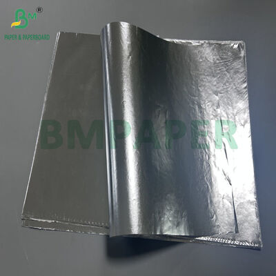 65 gm 75 gm Rivestimento carta metallicata argento per etichette di birra 70 x 100 cm