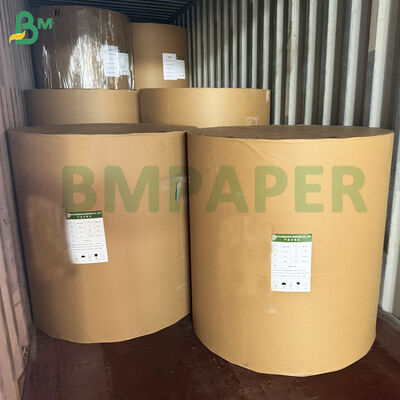 Carta per imballaggio Kraft bianca lucida singola per alimenti da 30 g/m² a 80 g/m²