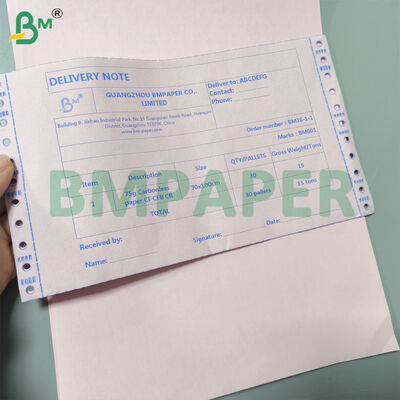 Carta autocopiante standard da 20 libbre, 8,5" x 11", carta NCR multicolore