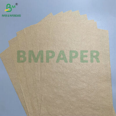 Premium Natural 50gsm 60gsm Ribbed Kraft Paper for Gift Wrapping and Crafts
