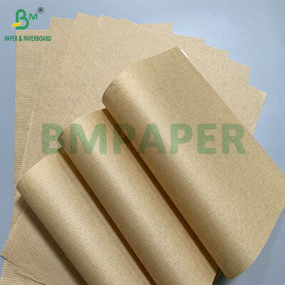 Premium Natural 50gsm 60gsm Ribbed Kraft Paper for Gift Wrapping and Crafts