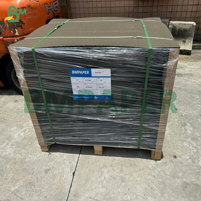 Cartone nero da 1,5 mm per copertine di rilegatura, nero pieno e retro grigio nero