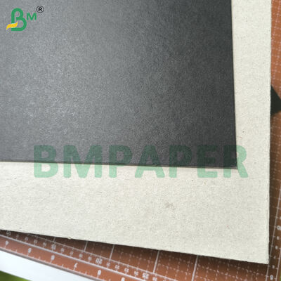 Cartone nero da 1,5 mm per copertine di rilegatura, nero pieno e retro grigio nero