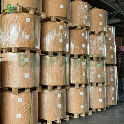 40 gm carta kraft in rotolo lucida da un lato e bianca pura