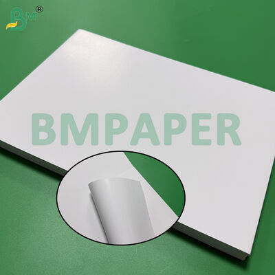 70g 80g Coated Art Paper Single Side Glossy White Sticker Face Paper 70cm X 100cm