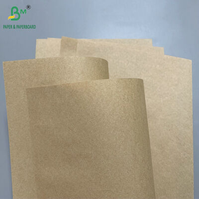 Carta per panini antigrasso atossica da 30 g/m² 35 g/m² marrone per hamburger e patatine