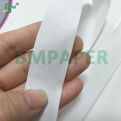Carta texturizzata ad alta permeabilità all'aria 25 g/m² rotoli piccoli pretagliati per la produzione di sigarette