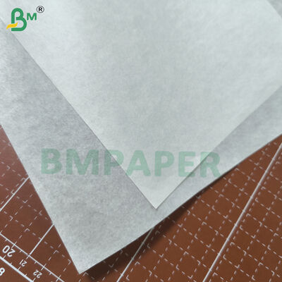 Carta kraft bianca single glazed 40gm virgin per paglia di carta e borsa da asporto