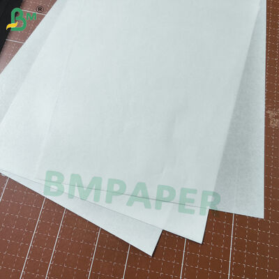 Carta kraft bianca single glazed 40gm virgin per paglia di carta e borsa da asporto